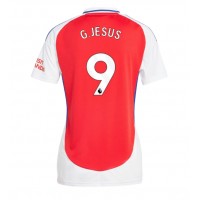 Dres Arsenal Gabriel Jesus #9 Domáci pre Ženy 2024-25 Krátky Rukáv